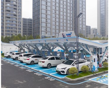 中國石化首座超級充換電綜合能源站投營