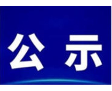關于何正輝同志任前公示的公告